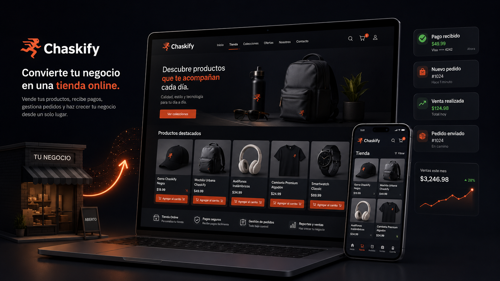 Chaskify online store